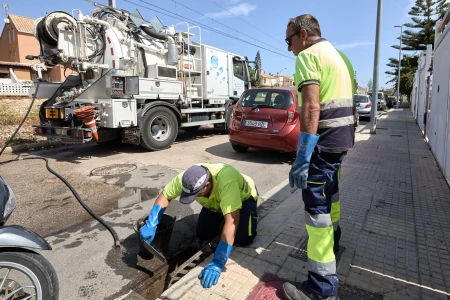 El Ayuntamiento de Gandia defiende el funcionamiento de la red de evacuación de agua