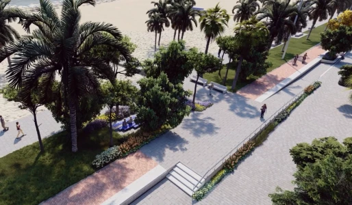 Gandia impulsa la creación de un refugio climático en el paseo marítimo Neptuno