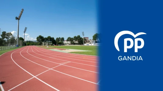 La pista de atletismo de Gandia no está homologada, denuncia el PP