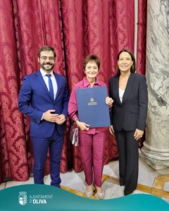 Mavi Mestre nombrada Hija Adoptiva de Valencia