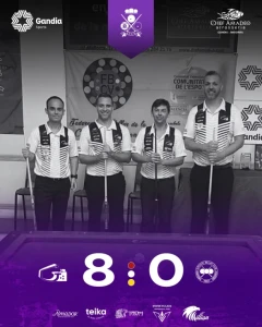 El Gandia Billar Club firma un fin de semana impecable