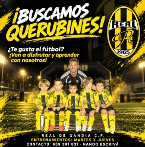El Real de Gandia CF busca nuevos querubines