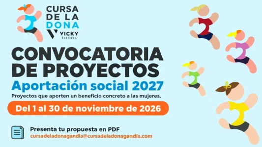 La Cursa de la Dona Vicky Foods abre el plazo para elegir el proyecto beneficiario de su aportación social de 2027