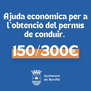 Beniflà subvenciona el permiso de conducir a jóvenes y vecinos noveles