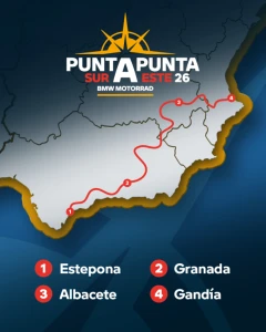 La XIII edición del Punta a Punta BMW Motorrad España culminará en Gandia