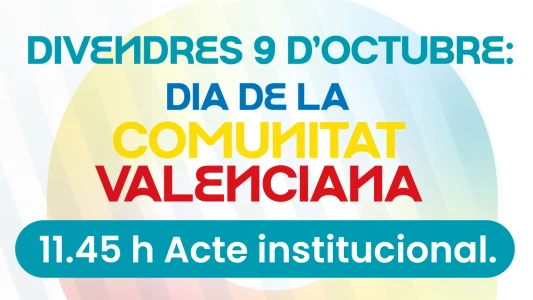 El 9 d'Octubre también se vive en Oliva: El Ayuntamiento prepara una programación especial