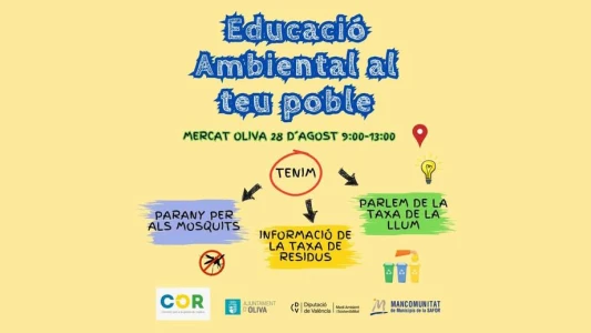 Oliva acogerá una jornada de educación ambiental