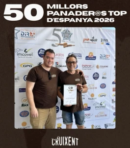 Cruixent de Gandia entra en el selecto TOP 50 de la panadería española
