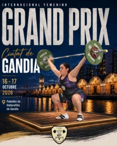 La élite de la halterofilia femenina se cita en el Grand Prix Internacional Ciutat de Gandia