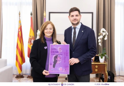 Gandia reivindica el 8M con el lema 'Els drets són intocables'