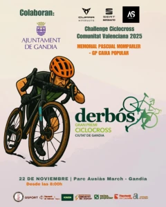 El Gran Premio Derbós de Ciclocross llega mañana a Gandia